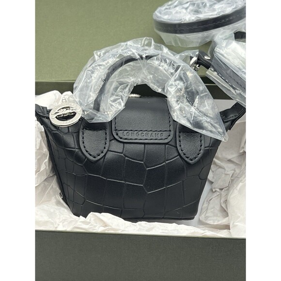 Longchamp Black Mini Bag - Picture 7 of 10